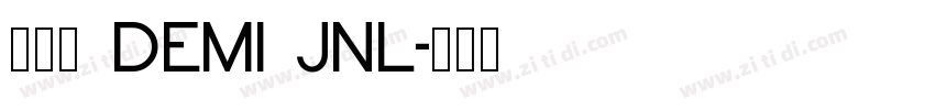 触控笔 Demi JNL字体转换
